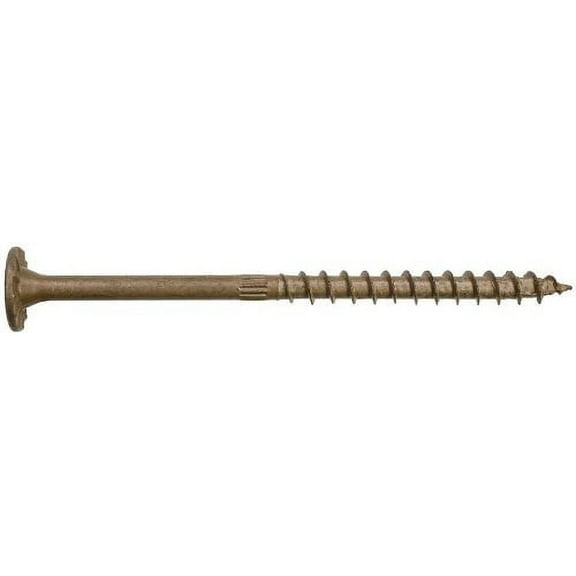 Simpson Strong-Tie Simpson Structural Screws S222GY-6 50Pc 4" Struc 6L Screw  Construction & DIY Use, Standard Hardware Spec