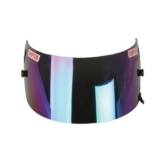 Simpson VPO3 Viper Replacement Helmet Shield, Iridium Mirrored