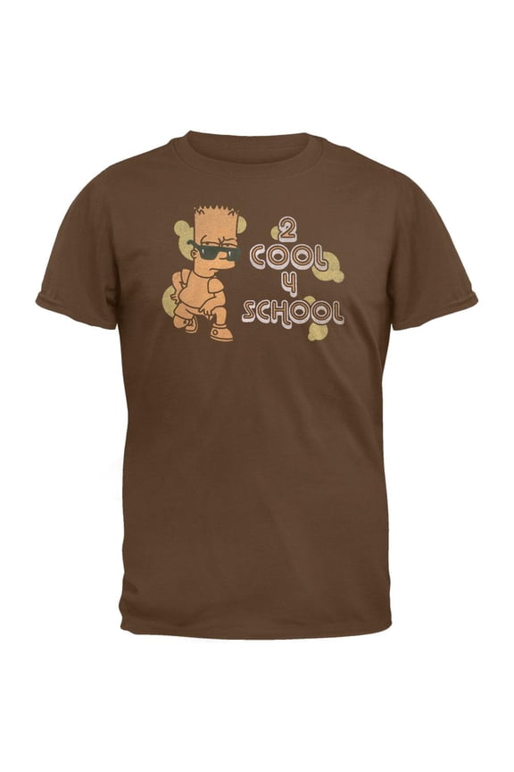 Simpsons - 2 Cool 4 School T-Shirt