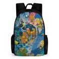 thumbnail image 1 of Simpsons Backpack Schoolbag Casual Daypack Rucksack Bookbags Lightweight Gym Bag, 1 of 8