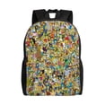 thumbnail image 1 of Simpsons Backpack Unisex Bookbag Rucksack Printing Shoulder Bag Back To School Bag Travel Hiking Daypack, 1 of 8