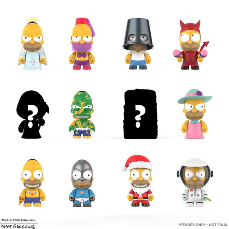 Kidrobot The Simpsons - 3-inch Vinyl Mini Series - The Many Faces