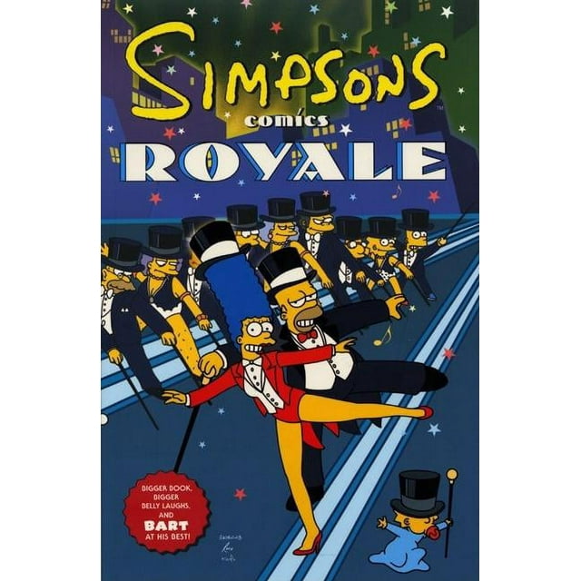 Simpsons Books Simpsons Comics Royale: A Super-Sized Simpson Soiree, (Paperback)