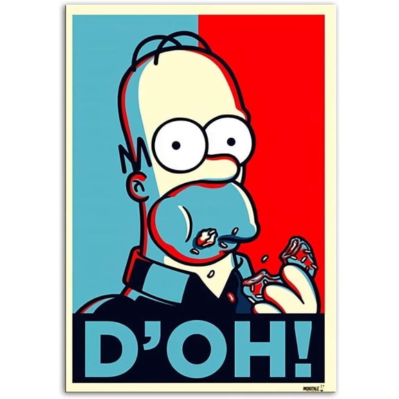 Simpsons Cartoon Diamond Art Painting Kits for Adults 5D The Simpsons Scream Diamond Paintings Beginners Paint DIY Gem Diamond Art for Adults for Home Wall Decor Comedy Lovers 8X12 Inch