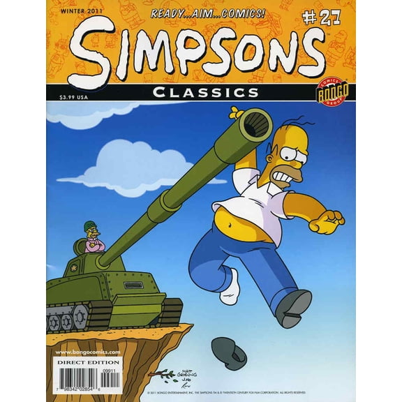 Simpsons Classics #27 VF ; Bongo Comic Book