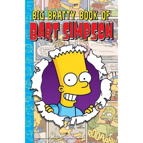 Simpsons Comic Compilations: Big Bratty Book of Bart Simpson (Paperback)