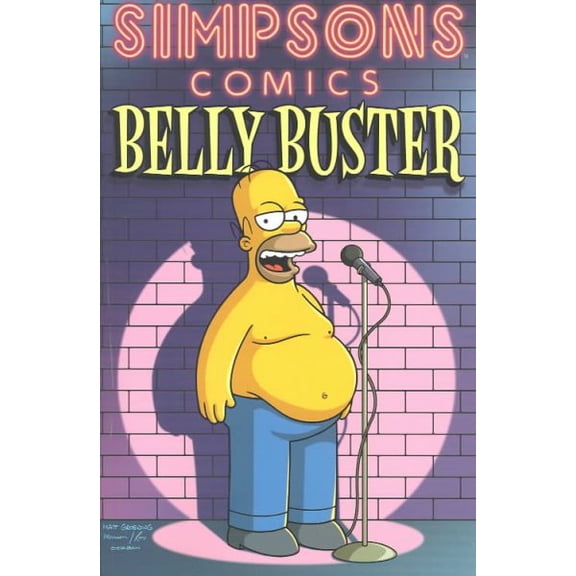 Pre-Owned Simpsons Comics Belly Buster (Paperback) 0060587504 9780060587505