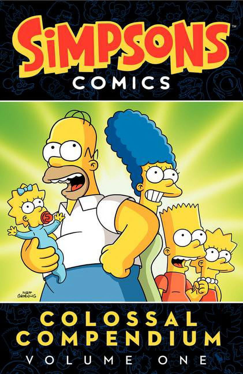 Simpsons Comics, Comic Compilations, Volume 1, Paperback - Walmart.com