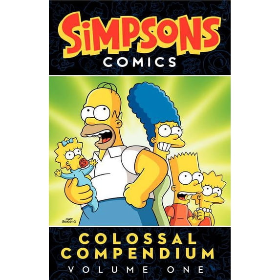 Simpsons Comic Compilations Simpsons Comics Colossal Compendium Volume
