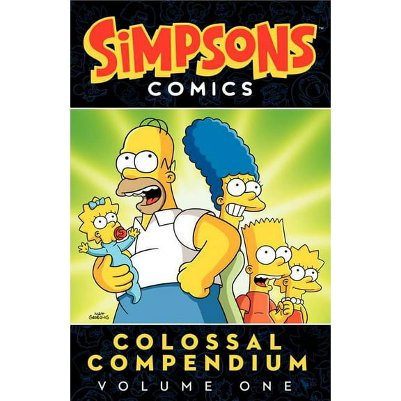 Simpsons Comic Compilations Simpsons Comics Colossal Compendium Volume 1, (Paperback)