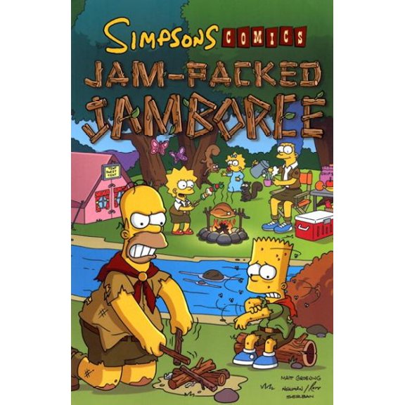 Pre-Owned Simpsons Comics Jam-Packed Jamboree (Paperback) 0060876611 9780060876616