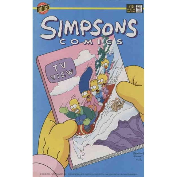Simpsons Comics #15 VF ; Bongo Comic Book