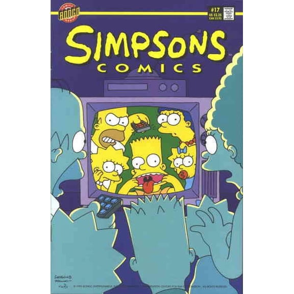 Simpsons Comics #17 (Newsstand) VF ; Bongo Comic Book