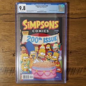 Simpsons Comics #200 - CGC 9.8 Comic Book