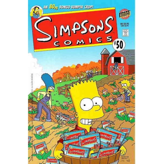 Simpsons Comics #50 VF ; Bongo Comic Book