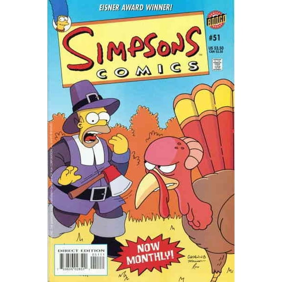 Simpsons Comics #51 VF ; Bongo Comic Book