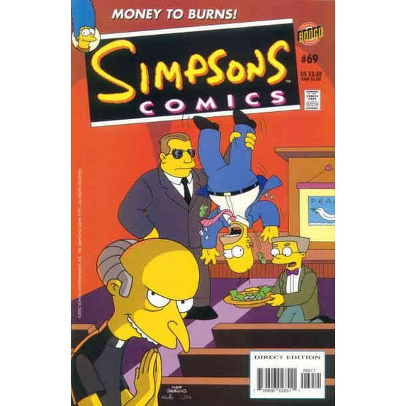 Simpsons Comics #69 VF ; Bongo Comic Book