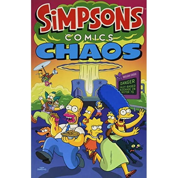 Pre-Owned Simpsons Comics Chaos (Paperback) 0062419471 9780062419477
