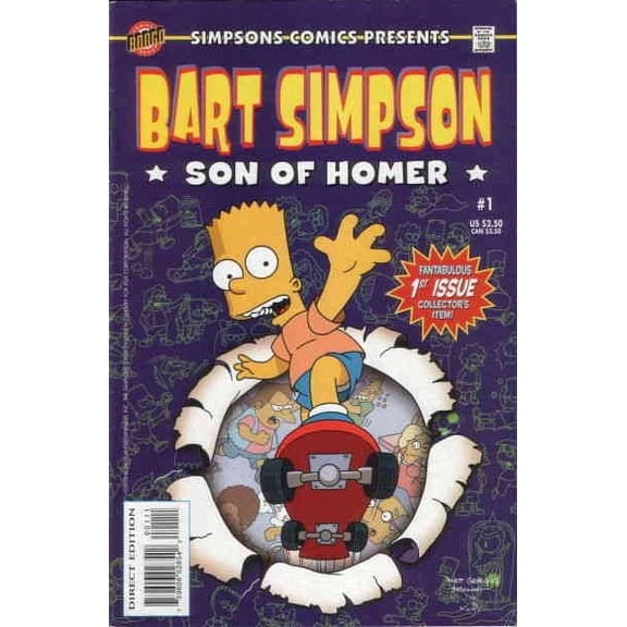 Simpsons Comics Presents Bart Simpson #1 VF ; Bongo Comic Book
