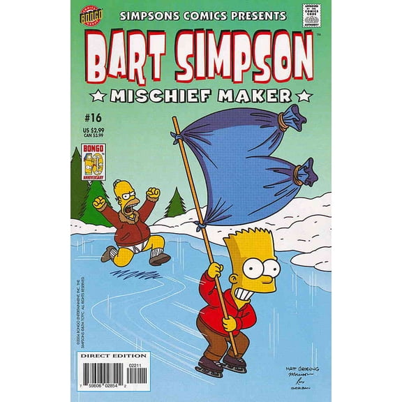 Simpsons Comics Presents Bart Simpson #16 VF ; Bongo Comic Book
