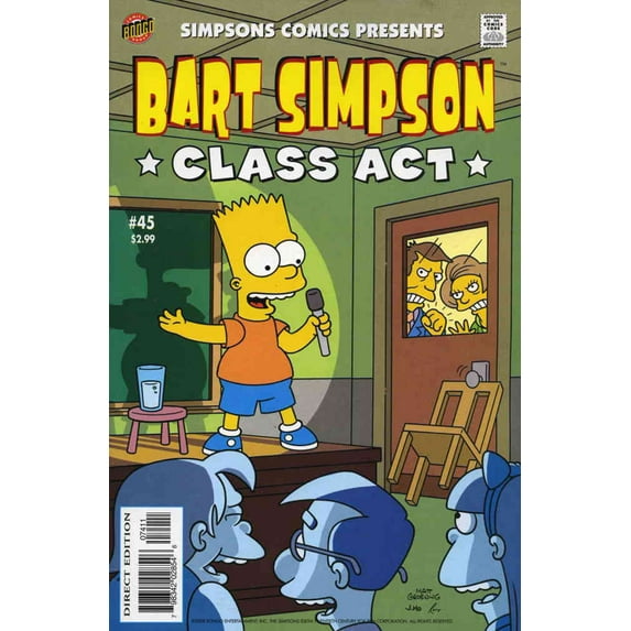 Simpsons Comics Presents Bart Simpson #45 VF ; Bongo Comic Book