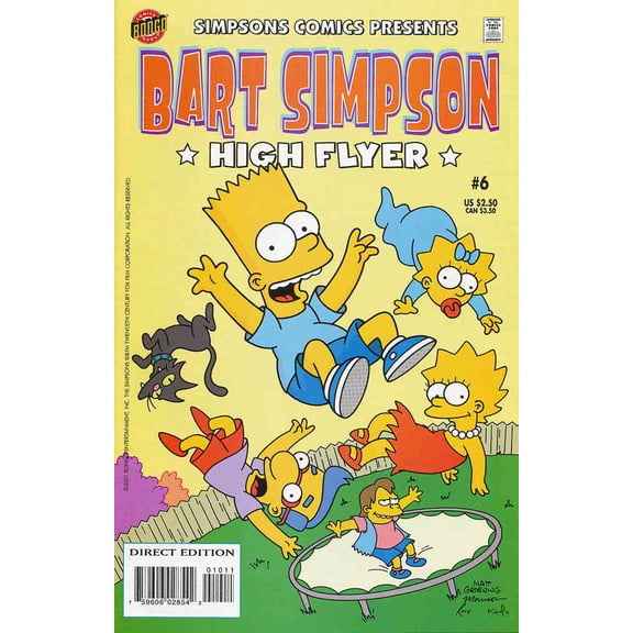 Simpsons Comics Presents Bart Simpson #6 VF ; Bongo Comic Book