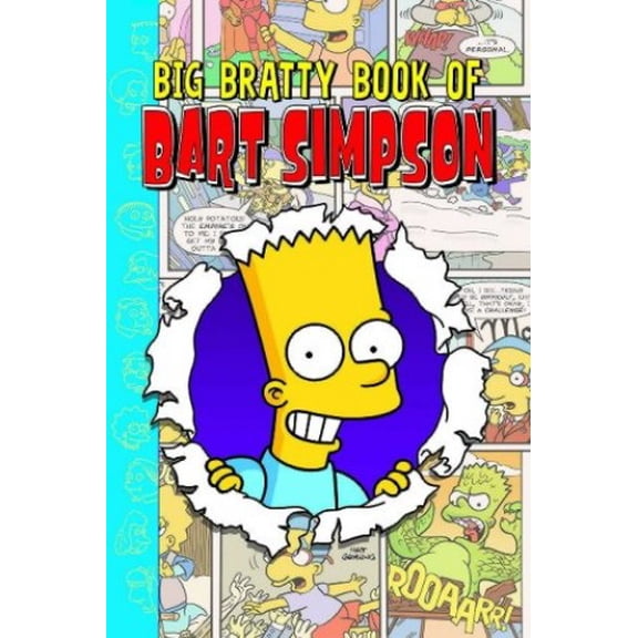 Pre-Owned Simpsons Comics Present The Big Bratty Book of Bart Paperback