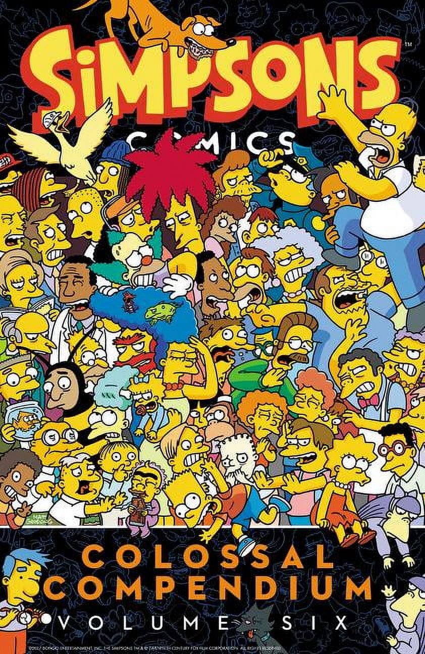 Simpsons Comics Simpsons Comics Colossal Compendium Volume 6