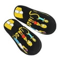 thumbnail image 1 of Simpsons Cotton Slippers Fleece Non Slip Unisex House Slippers for Indoor House, 1 of 8