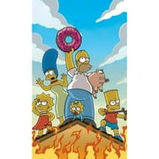 The Simpsons Diamond Painting Set (for Adults) 5D DIY Anime Diamond Art Set (for Beginners) Round Full Diamond Diamond Painting Gemstone Art Crafts (Home Wall Decoration Gift)