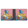 thumbnail image 1 of Simpsons Fashion Bifold Wallet Large Capacity Slim Minimalist Purse for Men Women, 1 of 8
