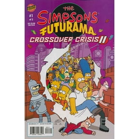 Simpsons Futurama Crossover Crisis II, The #1 VF ; Bongo Comic Book