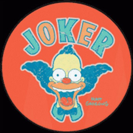 Simpsons Joker Button SB3328