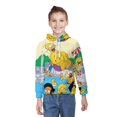 thumbnail image 1 of Simpsons Kid Hoodies Boys Girls 3D Graphic Sweatshirt Long Sleeve Pullover Hoodie Casual Hooded Sweater Coat S, 1 of 6