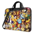 thumbnail image 1 of Simpsons Laptop Carrying Case 14 Inch Laptop Bag Computer Protective Case Shoulder Strap Carrying Briefcase Messenger Bag, 1 of 9