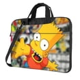 thumbnail image 1 of Simpsons Laptop Carrying Case 14 Inch Laptop Bag Computer Protective Case Shoulder Strap Carrying Briefcase Messenger Bag, 1 of 9