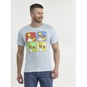 Simpsons Men's & Big Men's Cotton Graphic Tee, Sizes S-3XL