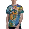 thumbnail image 1 of Simpsons Men's Short-Sleeve T-Shirt Summer Casual Tee Top Breathable Crewneck T-Shirt Small, 1 of 7