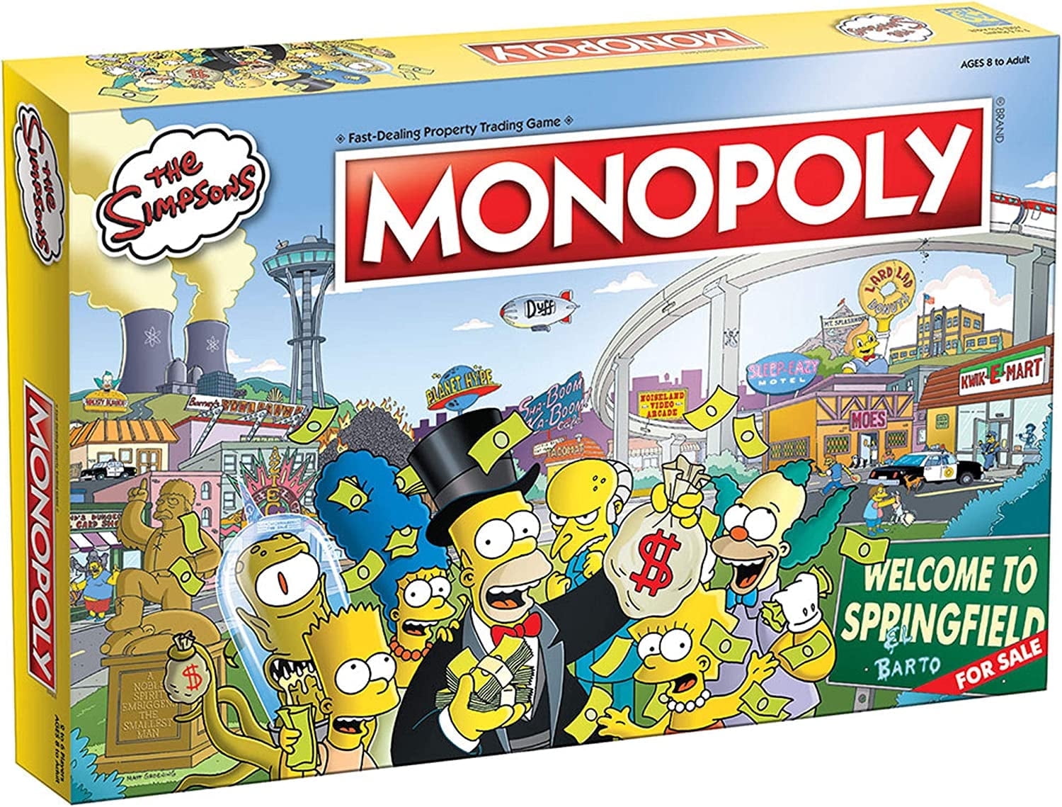 Simpsons Monopoly | The Simpsons Board Game | Based on Fox Series | Monopoly Game For 6 Players