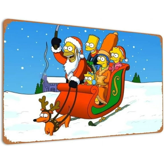 The Simpsons Skiing Diamond Art Kits For Adults,5D Diamond Art For Beginners,DIY Diamond Art Kits The Simpsons Cartoon Full Round Drill Diamond Paintings for Home Wall Decor 8X12 Inch