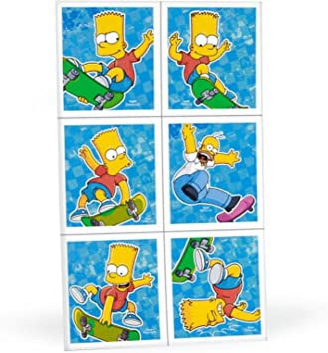 Simpsons Stickers (4 sheets) - Walmart.com