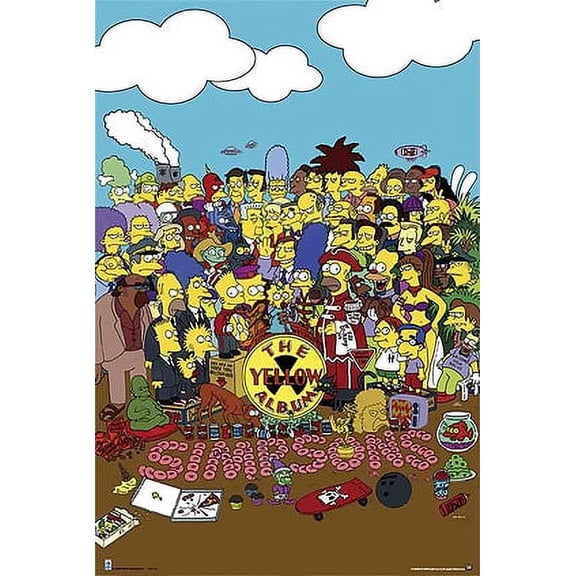 Simpsons The Yellow Album/Hfe Poster - 22 x 34 inches