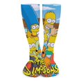 thumbnail image 1 of Simpsons Thick Stockings Casual Socks for Men Women Durable Comfort Calf Socks Soft Elastic Crew Socks 15.7", 1 of 8