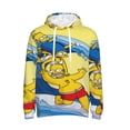 thumbnail image 1 of Simpsons Trendy Cartoon Men'S Fleece Hooded Hoodie, hoodies for women men with pockets,Fall Fashion 2025 Pullover Sweaters Winter Clothes, 1 of 9