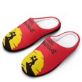 thumbnail image 1 of Simpsons Women's Cotton Slippers Warm Plush Lining Non-Slip Shoes Soft House Slippers Footwear 7-8(39-40), 1 of 8