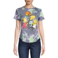 thumbnail image 1 of Simpsons Women's Halloween Graphic Tee with Short Sleeves, 1 of 5