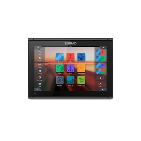 Simrad GO12 XSE - with Active Imaging 3-in-1 Transducer + C-Map Discover