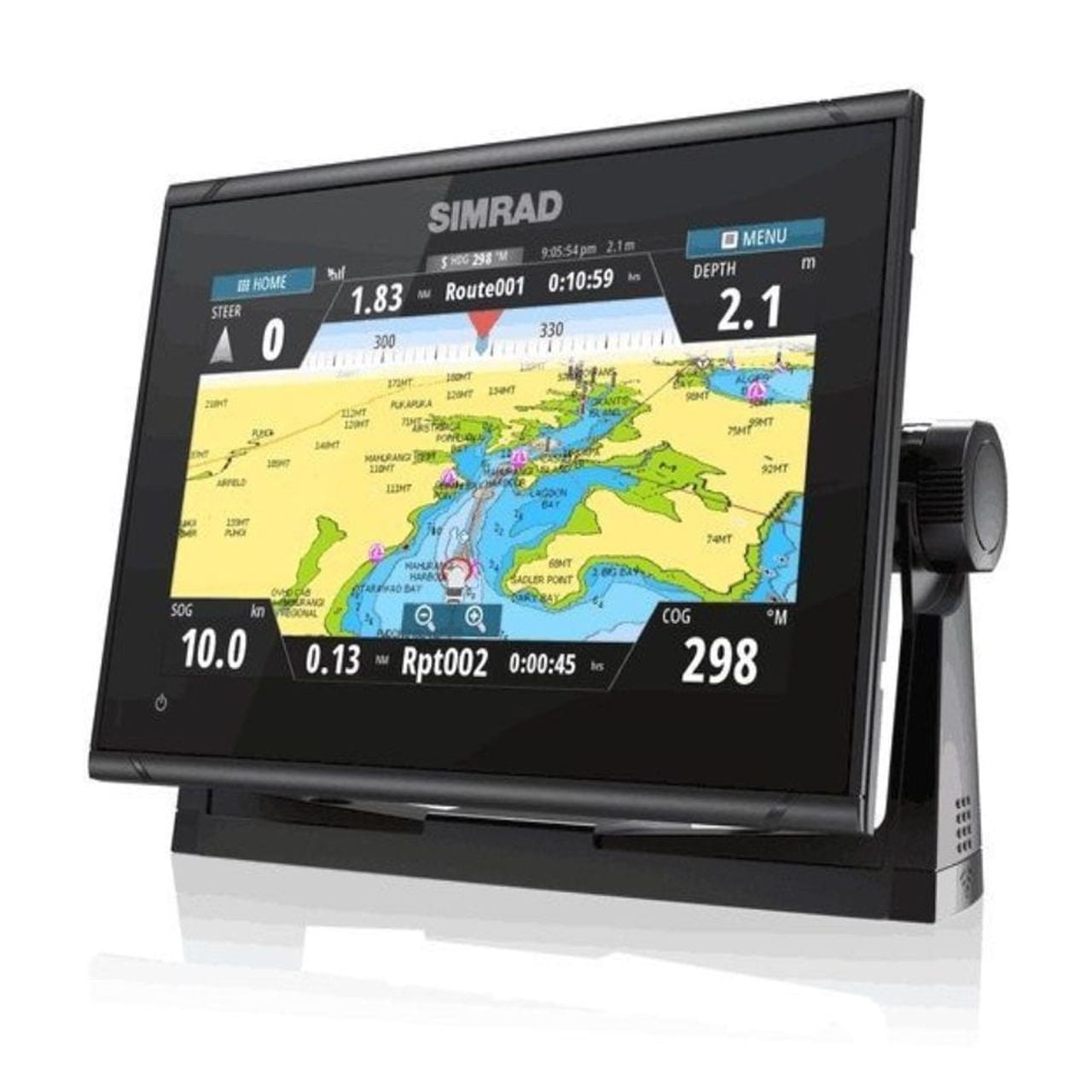 Simrad GO9 XSE 9’’ Multifunctional Display with 83/200 Transom Mount ...
