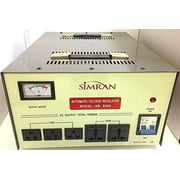 Simran Power Converter Regulator Stabilizer with Built-In Voltage Transformer, 8000W  AR-8000