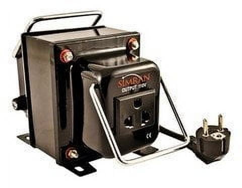 Simran THG-200 Step Down Transformer Voltage Converter for 220V to 110V Power Conversion, 200 Watt by Simran